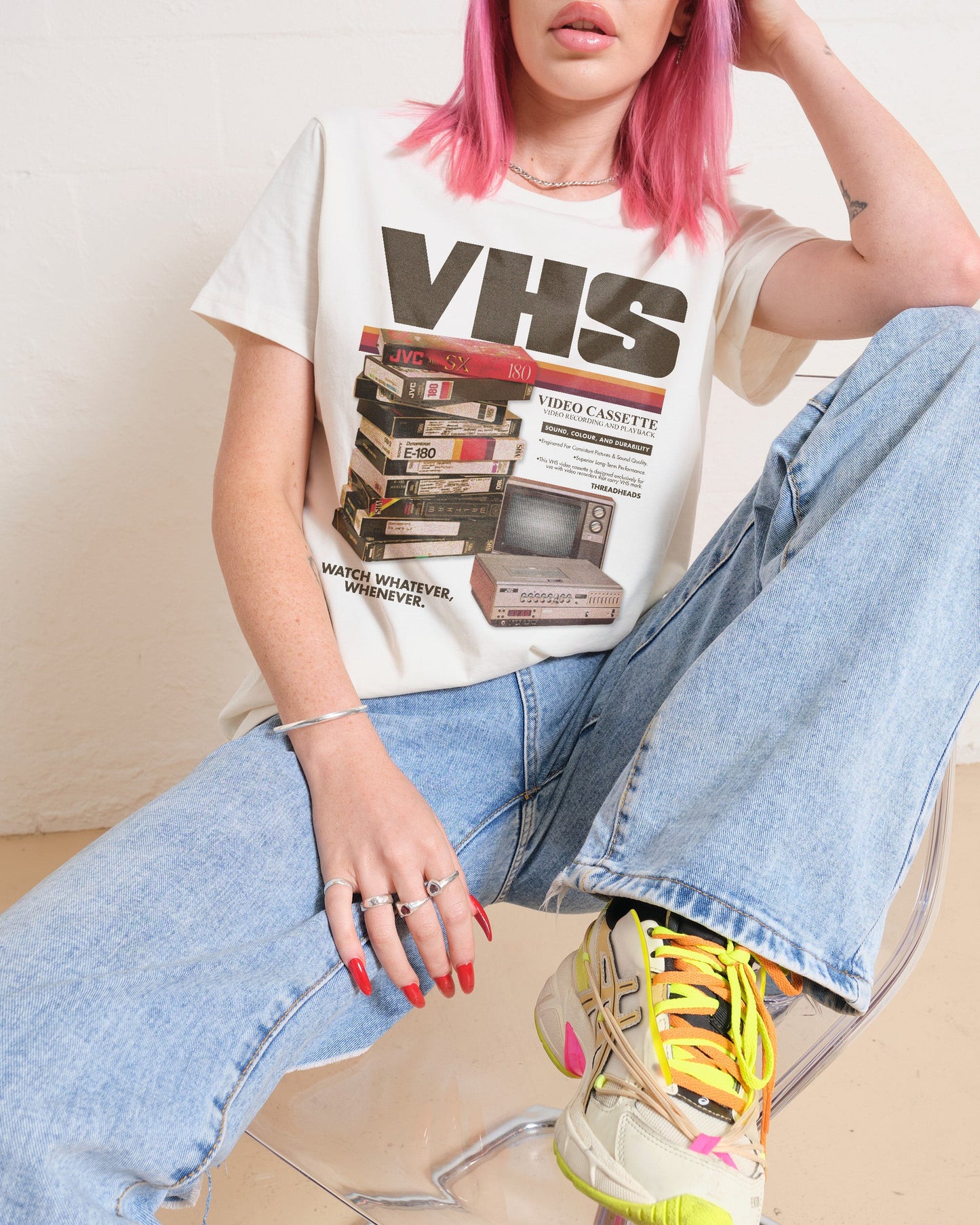 Vintage VHS Tapes Women's Tee