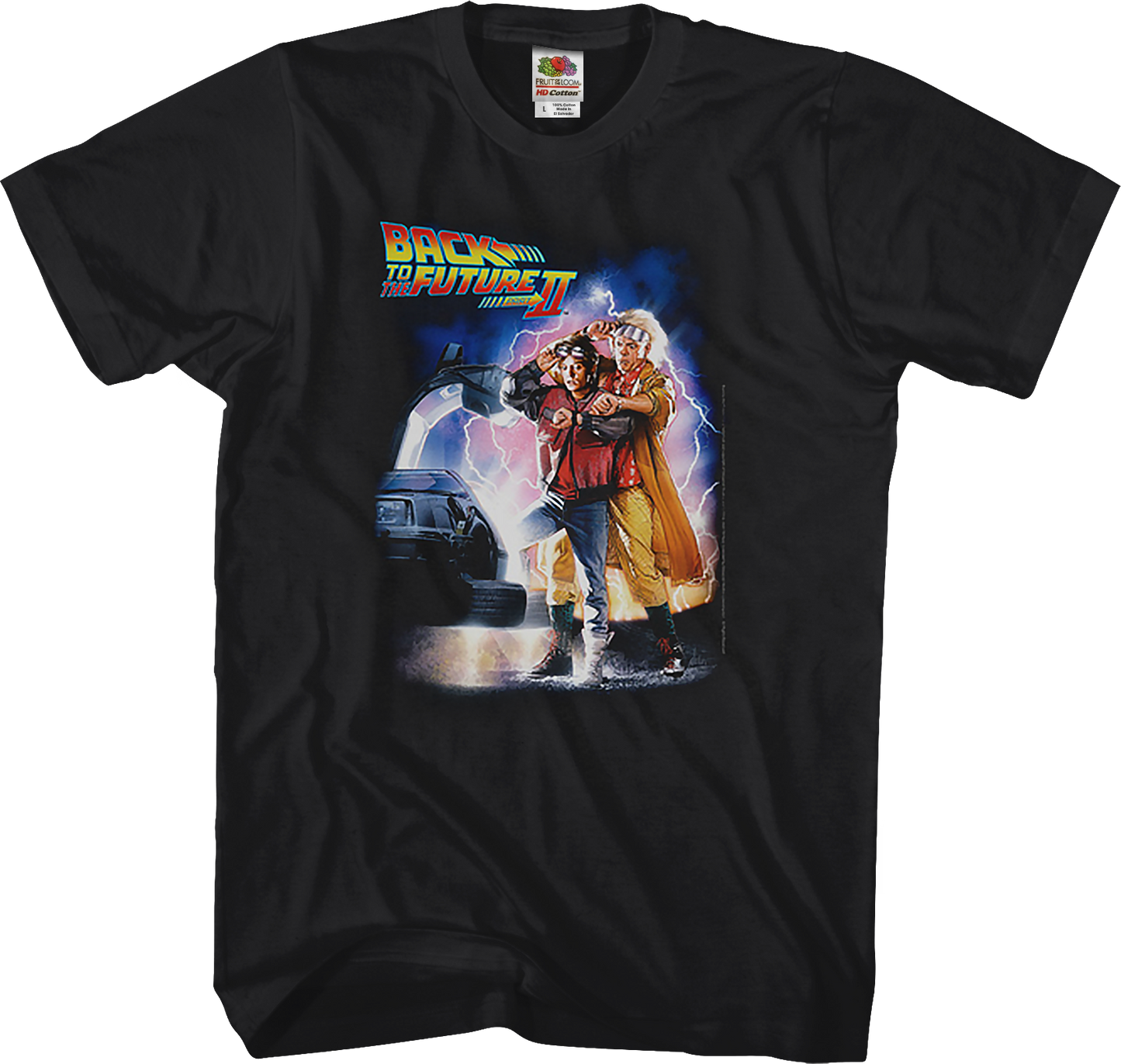 Back To The Future II Movie Poster Shirt