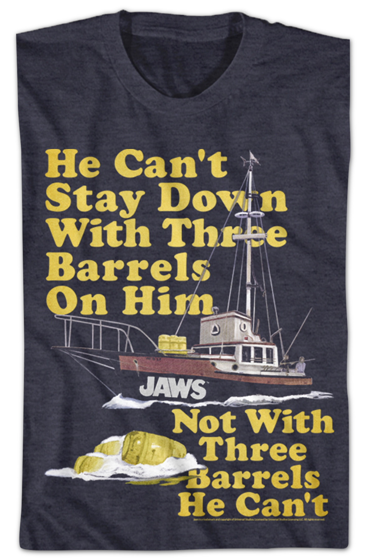 Three Barrels Jaws T-Shirt