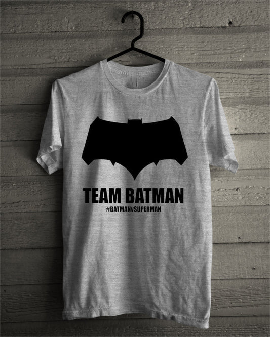 Team Batman Grey Tee (All Colours Available)