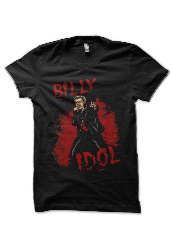 Billy Idol Black T-Shirt