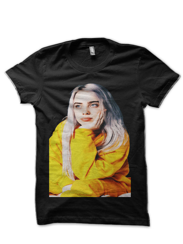 Billie Eilish Half Sleeve T-Shirt Style012