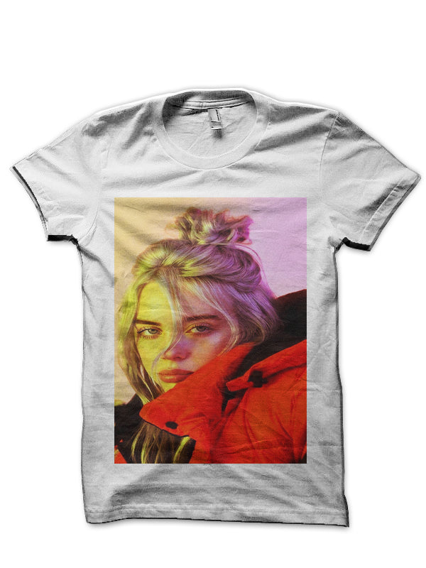Billie Eilish Half Sleeve T-Shirt Style011