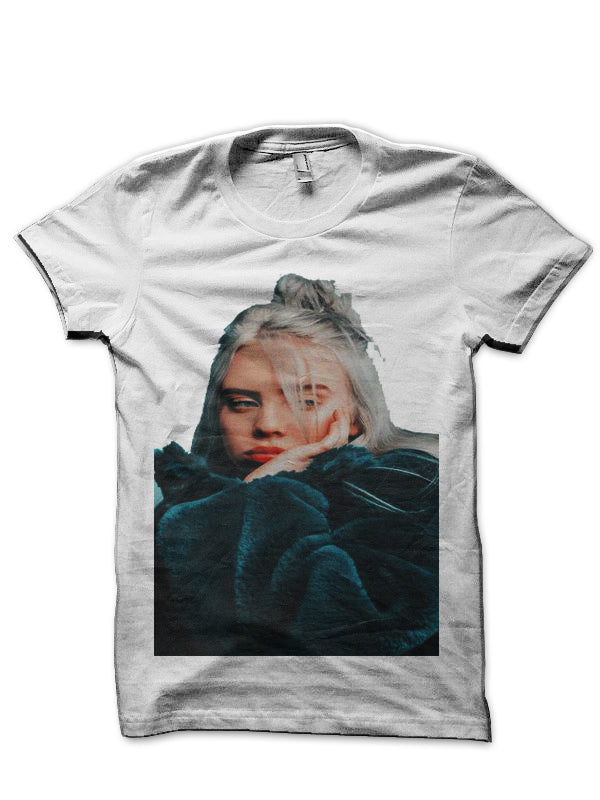 Billie Eilish Half Sleeve T-Shirt Style010