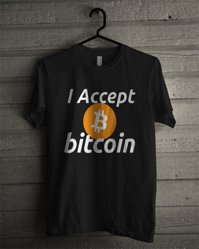 Bitcoin Black T-Shirt Style004
