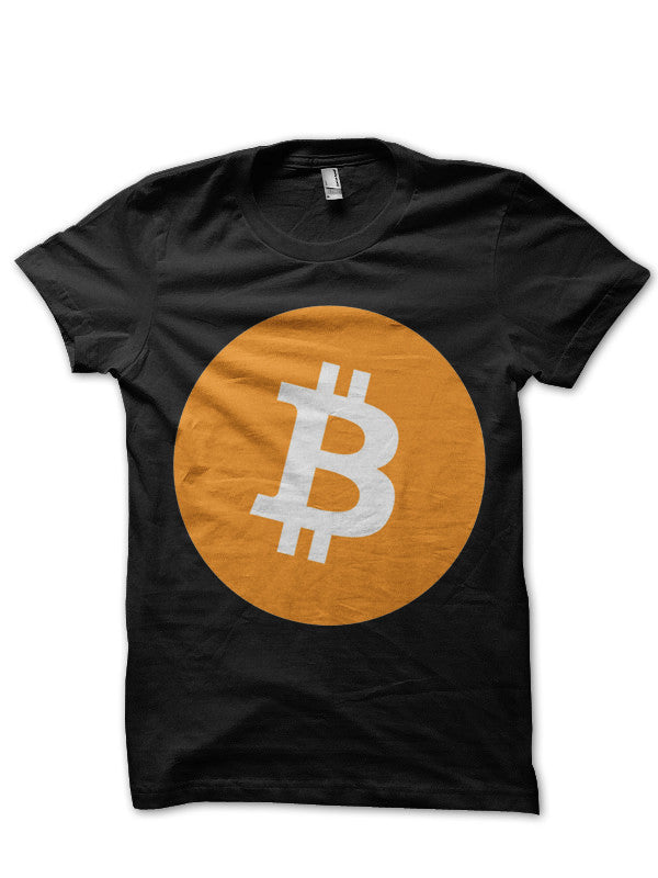 Bitcoin Black T-Shirt Style001