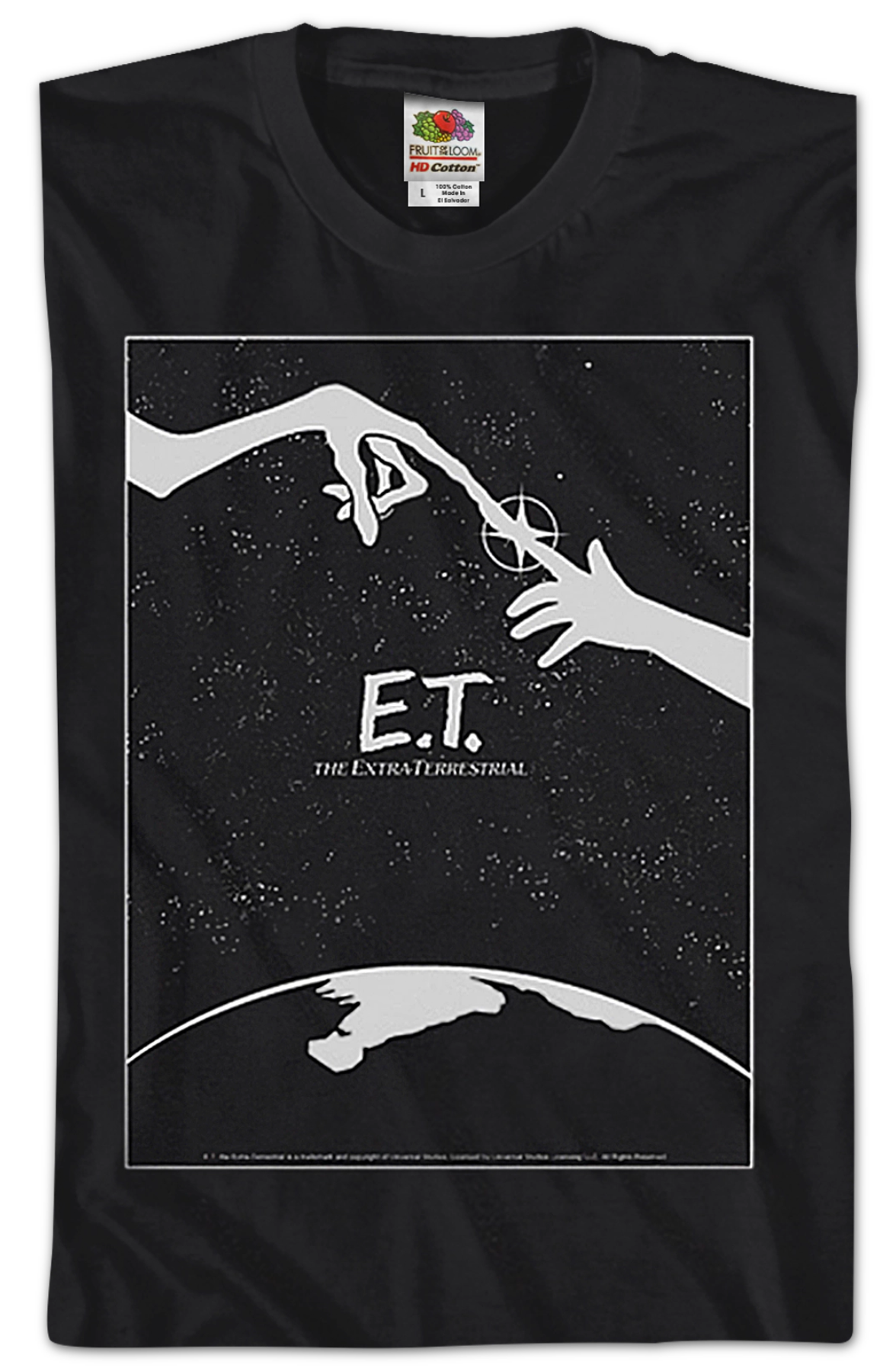 Black and White Movie Poster ET Shirt