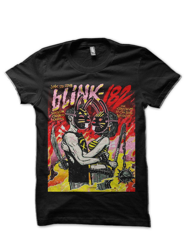Blink 182 Half Sleeve T-Shirt Style001
