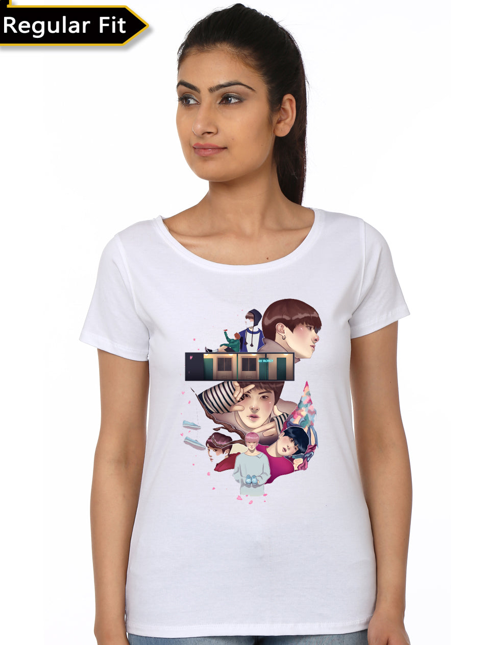 Bts Girls T-Shirt Style001