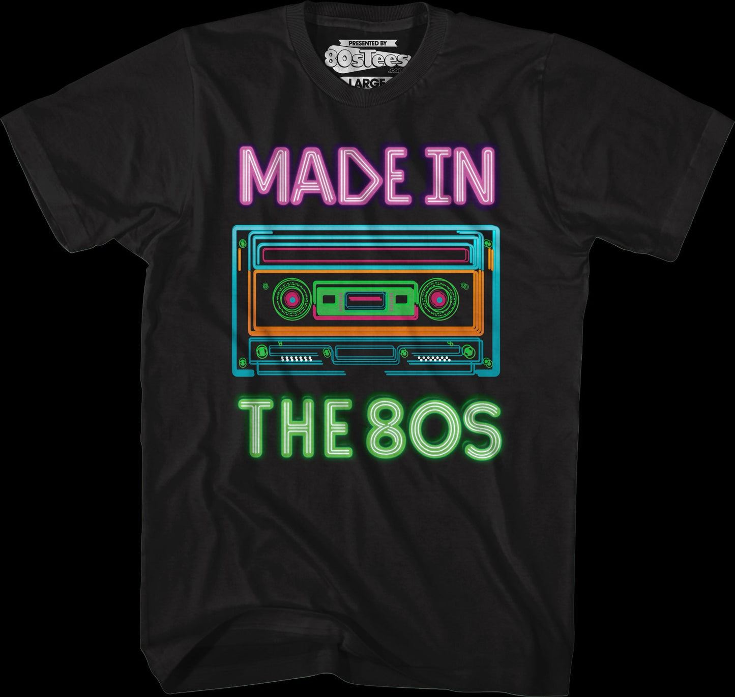 Cassette Tape Made In The 80s T-Shirt