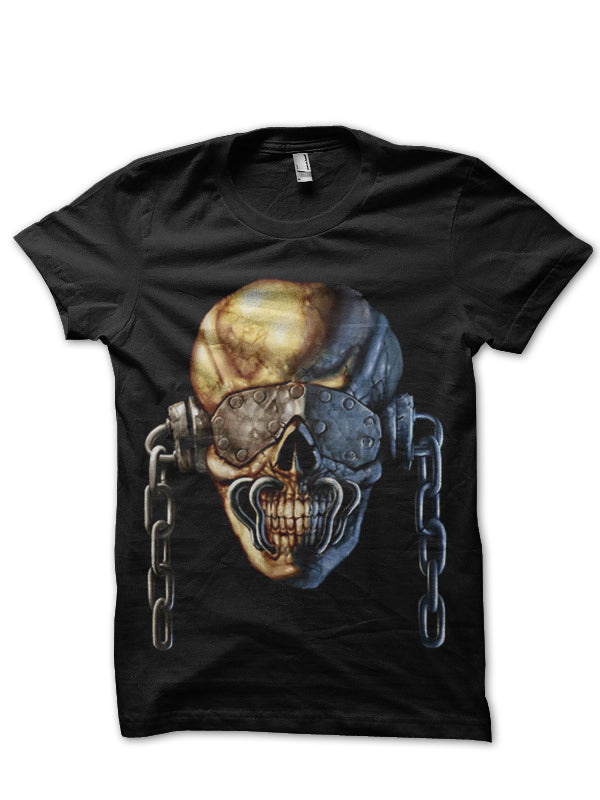Chain Skull Black T-Shirt