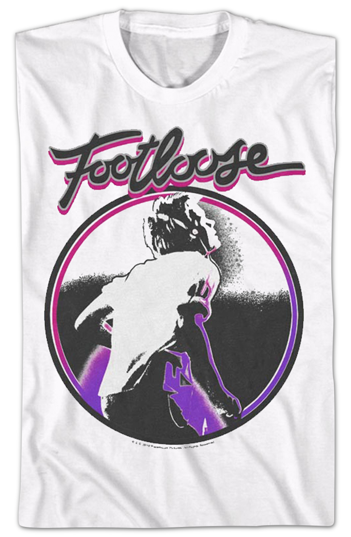 Circle Poster Footloose T-Shirt
