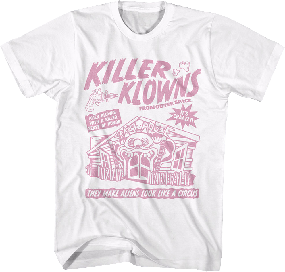 Circus Poster Killer Klowns From Outer Space T-Shirt