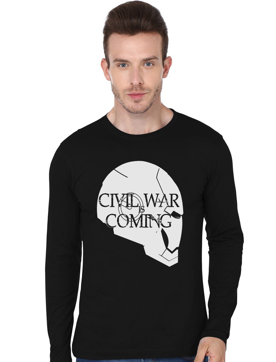 Civil War is Coming – Iron Man Black T-Shirt