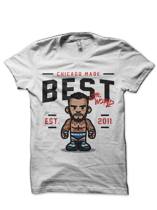 Cm Punk T-Shirt Style002