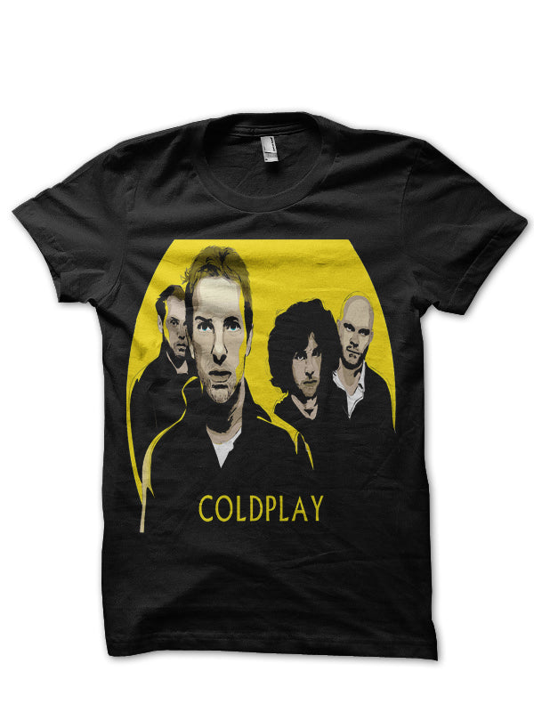 Coldplay Black T-Shirt Style002