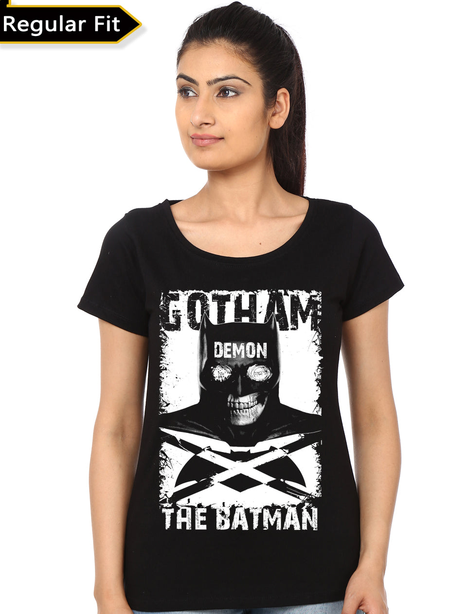 False Batman Black Girls Tee