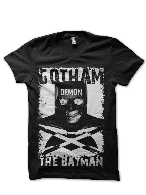 Crazy Batman Black T-Shirt