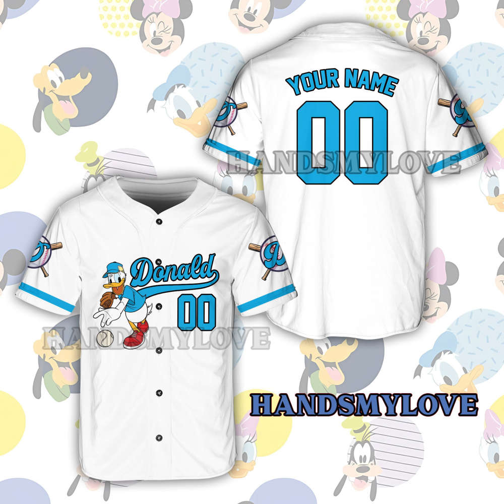 Custom Disney Mickey Game Day Baseball Jersey - Perfect Outfit for Baseball Fans & Lovers - Bafud