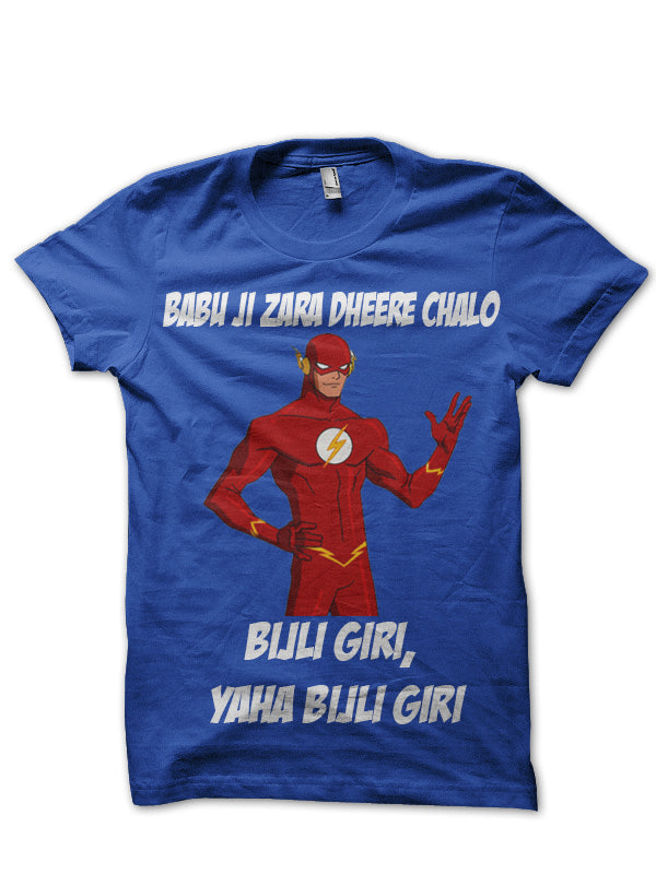 Desi Flash Blue Tee (All Colours Available)