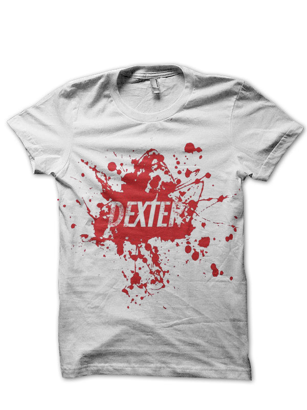 Dexter Blood White T-Shirt
