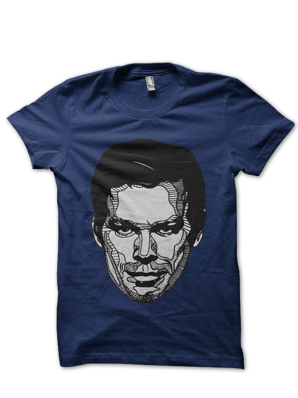 Dexter Navy Blue Tee Style001