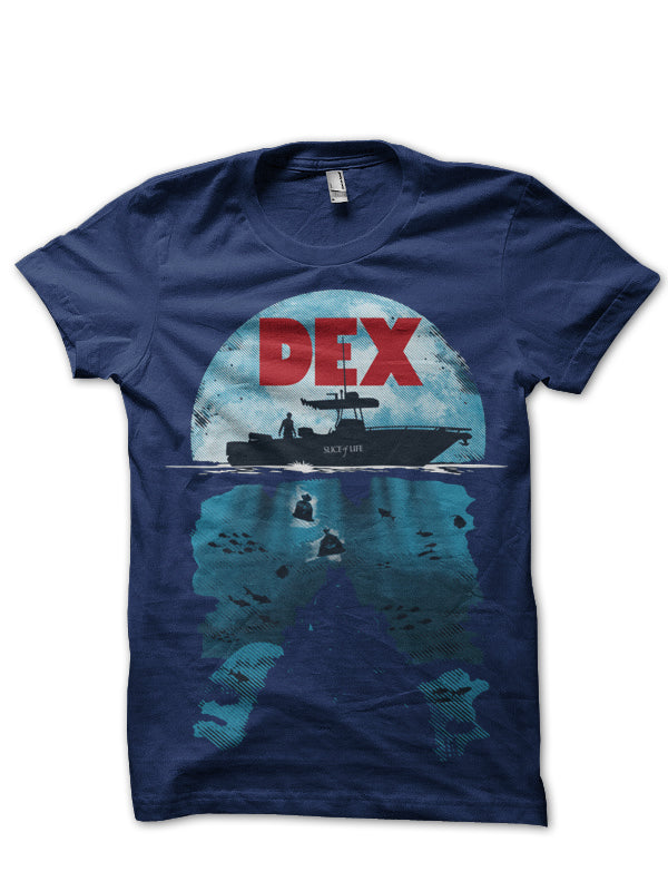 Dexter Dark Blue Tee