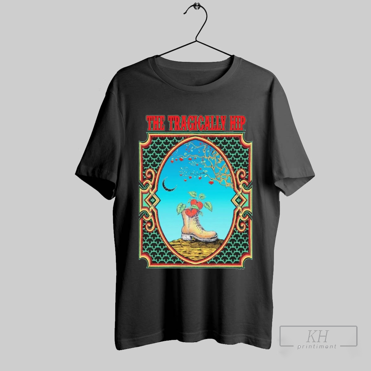 Tragically Hip Strictly Limited Boots Or Hearts By Mike Dubois Poster T Shirt T Shirt