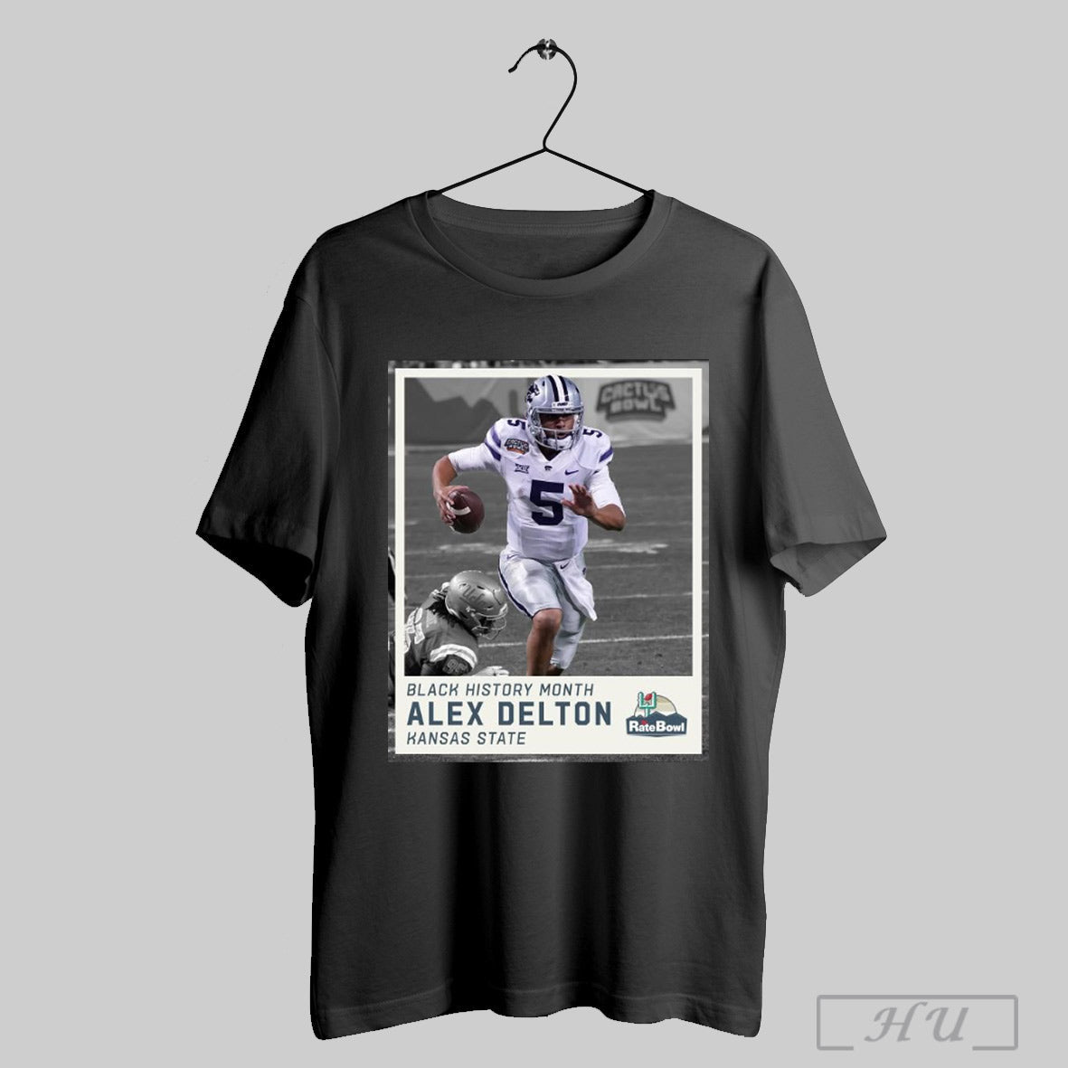 Trendy Poster Alex Delton Kansas State Wildcats Black History Month Rate Bowl Mvp Performance In 2017 T Shirt