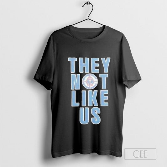 They Not Like Us Los Angeles Clipper Logo T Shirt