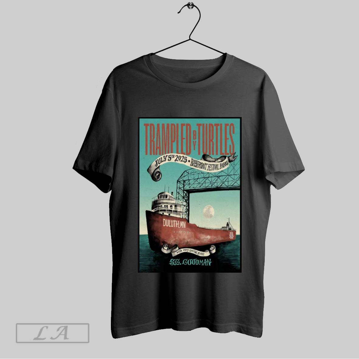 Trampled By Turtles Bayfront Festival Park In Duluth Mn July 5 2025 Tour Poster T Shirt