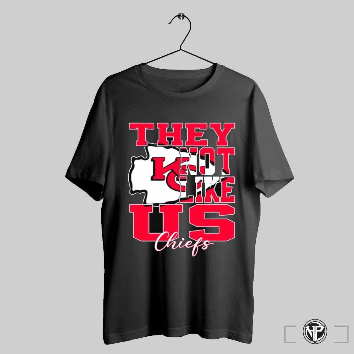 They Not Like Us Kansas City Chiefs Football 2024 Logo Shirt Trending Sweatshirt