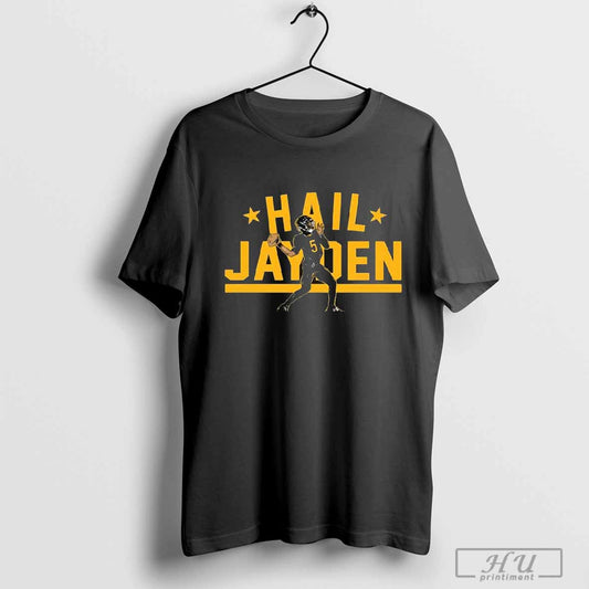 Washington Commanders NFL Jayden Daniels Hail Jayden T-shirt