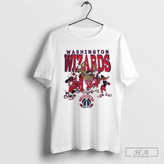 Washington Wizards Looney Tunes Nba Basketball Shirt
