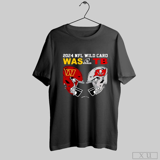 Washington Commanders Vs Tampa Bay Buccaneers 2024 Nfl Wild Card Shirt