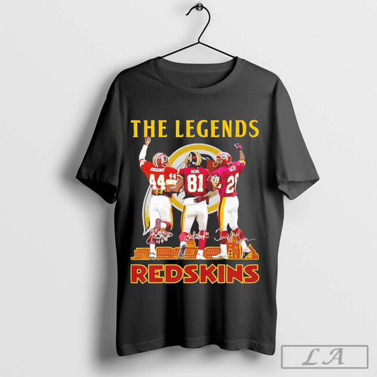 Washington Redskins The Legends of Team History signatures shirt