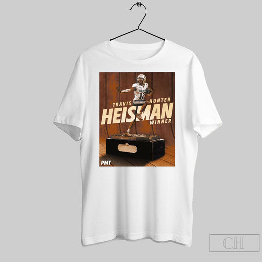 Travis Hunter Heisman Winner 2024 Colorado Buffaloes Pardon My Take Poster T Shirt Sweater