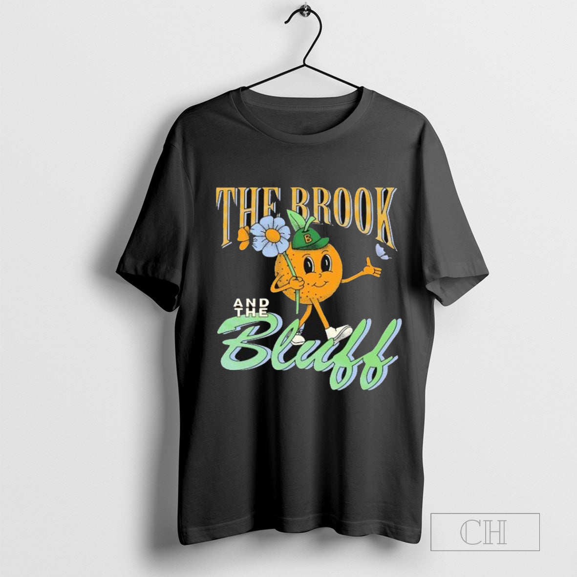 The Brook & The Bluff Tangerine Mascot T-shirt