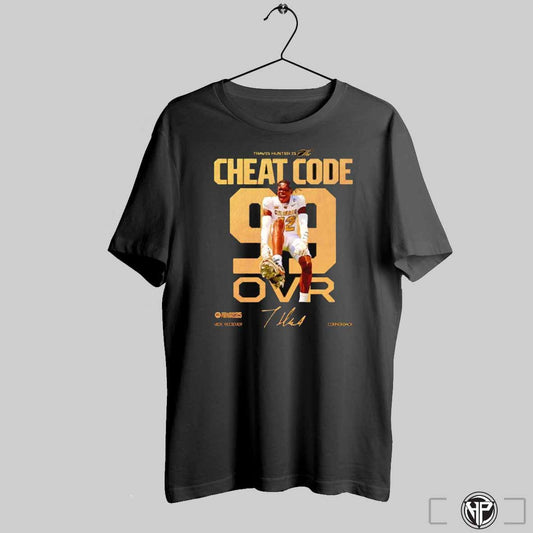 Travis Hunter Is The Cheat Code 99 Over Signature Shirt Trendy Sweatshirt