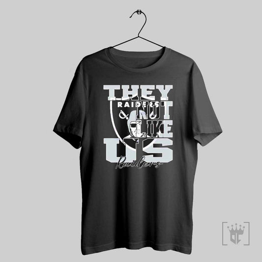 They Not Like Us Las Vegas Raiders Nfl Football T Shirt