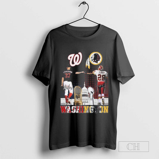 Washington – Commanders x Redskins Thank You For The Memories Signatures t-shirt