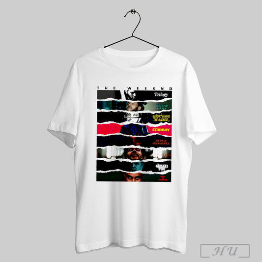 The Weeknd Hurry Up Tomorrow Trilogy Kiss Land Albums Retro Shirt Sweatshirt