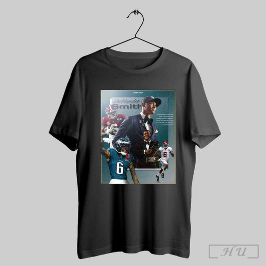 Trendy Poster Alabama And Philadelphia Eagles Wr Devonta Smith Win The Heisman Trophy Cfp National Title And Super Bowl T Shirt