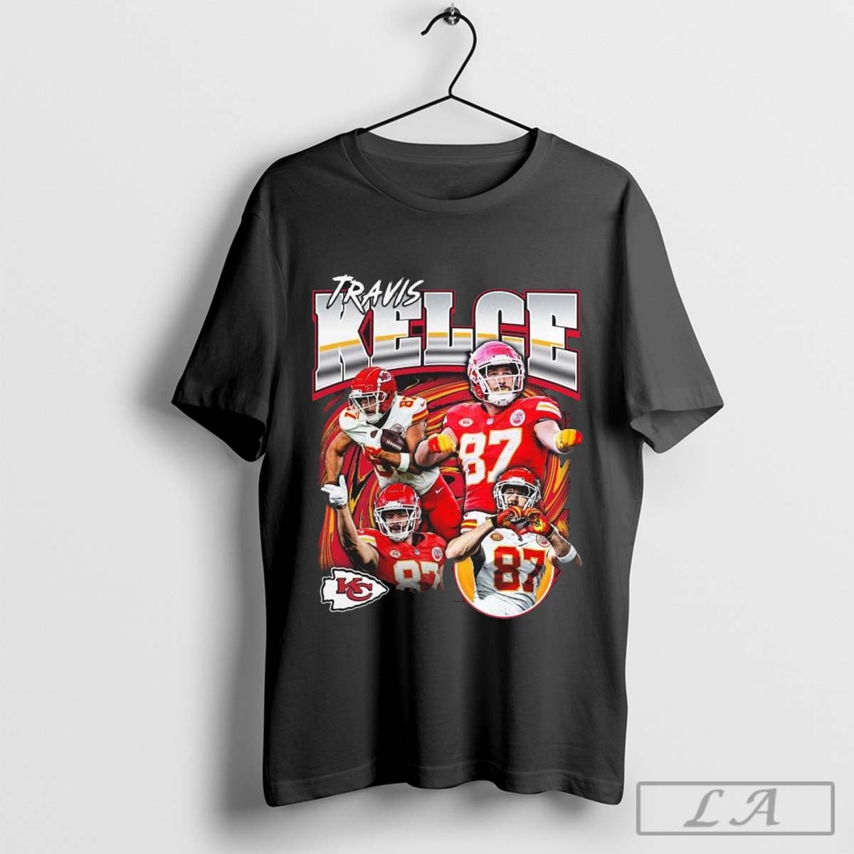 Travis Kelce Kansas City Chiefs Notorious Player Graphic T-Shirt
