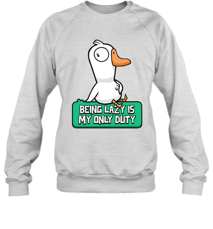 Being Lazy Goose Goose Duck Shirt 2024