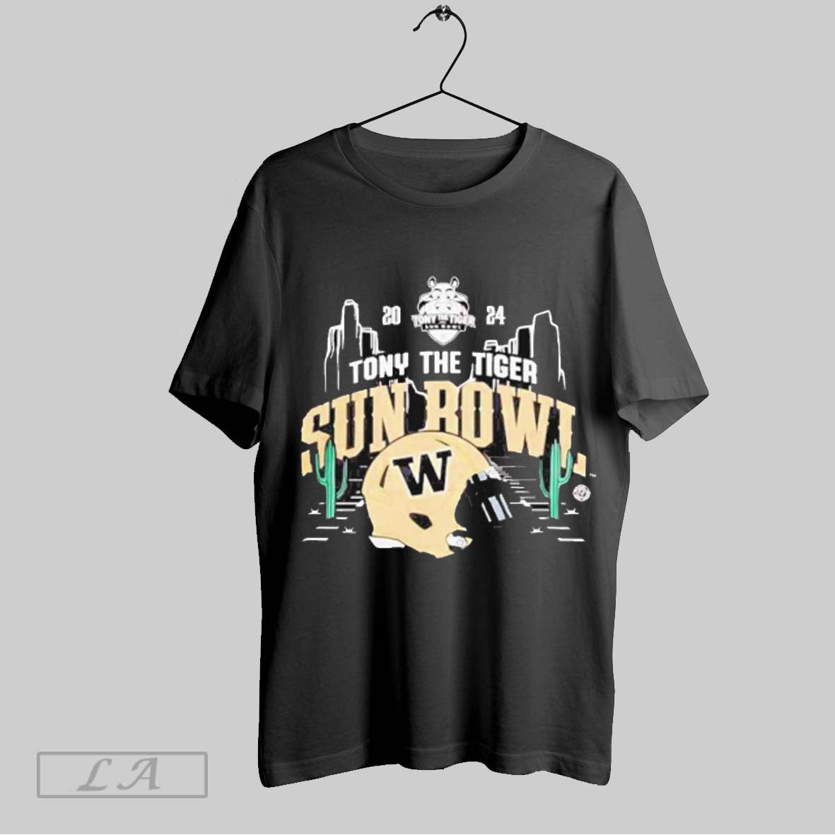 Washington Huskies 2024 Sun Bowl Helmet Shirt