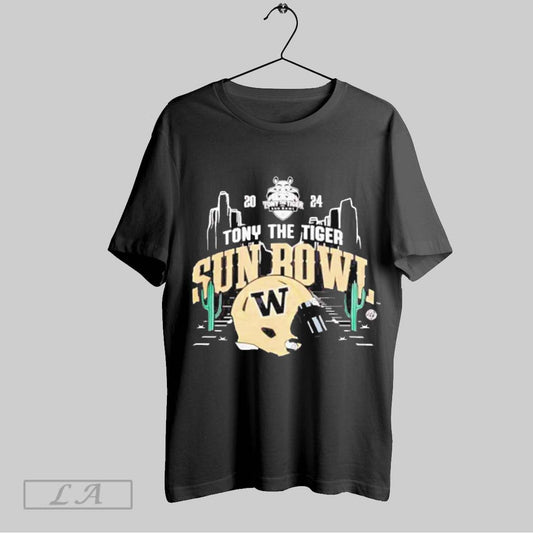 Washington Huskies 2024 Sun Bowl Helmet Shirt