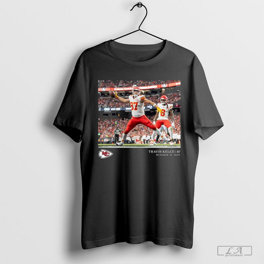 Travis Kelce Kansas City Chiefs NFL Flash Features Week 8 Shirt