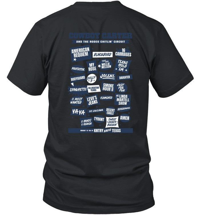 Been Country Cowboy Carter And The Rodeo Chitlin Circuit Texas 2024 T-shirts