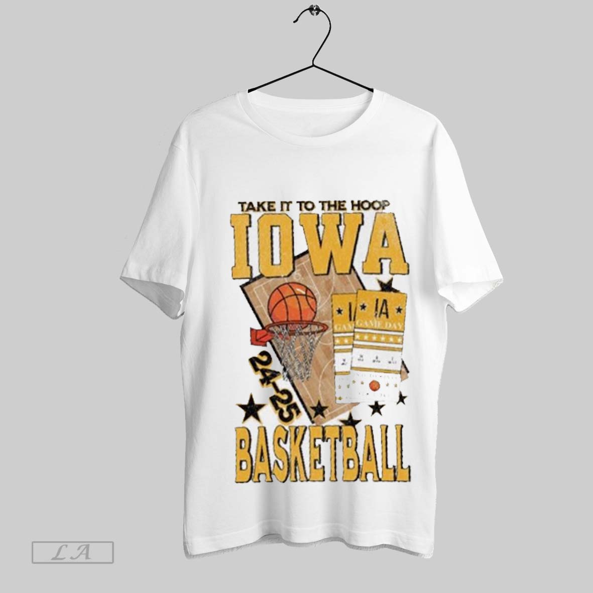Top Iowa Hawkeyes Basketball 2024 25 Take It To The Hoop Sweatshirt T Shirt
